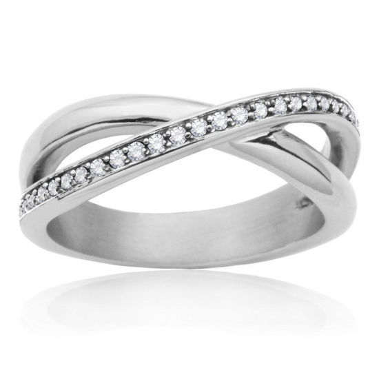 Image sur Bague en acier inoxydable T4XA5301 de la Collection Steelx