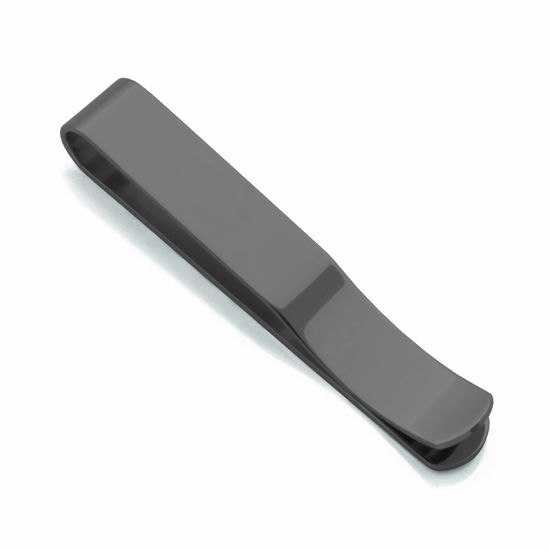 Image sur Pince à cravate en acier inoxydable noir T5X9630400 de la Collection Steelx