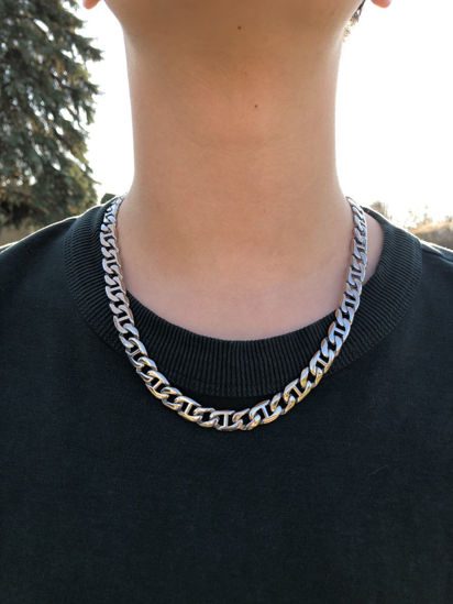 Image sur Chaîne Gucci 22" en acier inoxydable