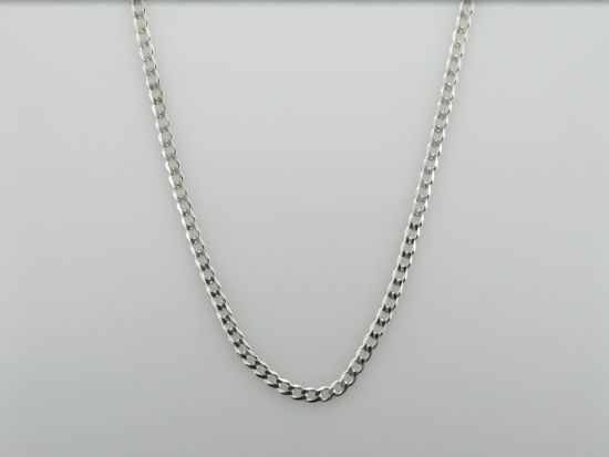 Image sur Chaîne Gourmette 20'' en argent 925