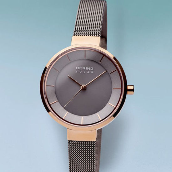 Image sur Montre solaire grise de la Collection Bering