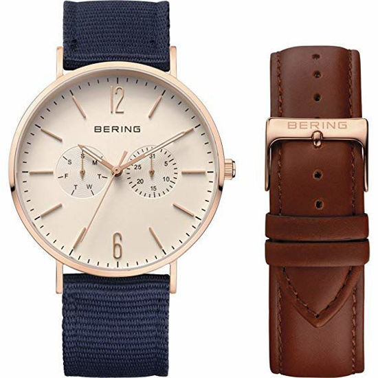 Image sur Montre beige de la Collection Bering