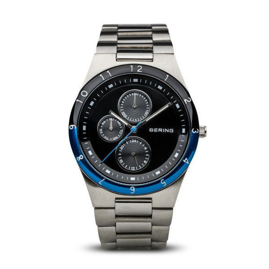 Image sur Montre noire et bleu de la Collection Bering