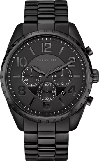 Image sur Montre noire de la Collection Caravelle