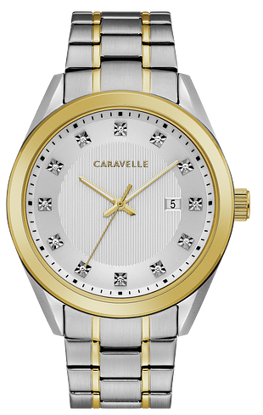 Image de Montre acier et or de la Collection Caravelle