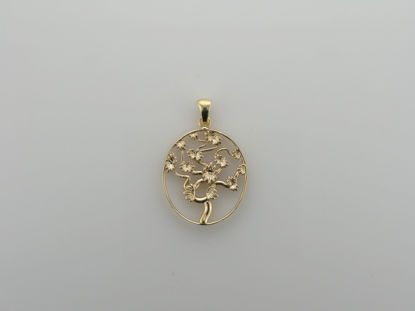 Image de Pendentif arbre de vie en or jaune 10KT