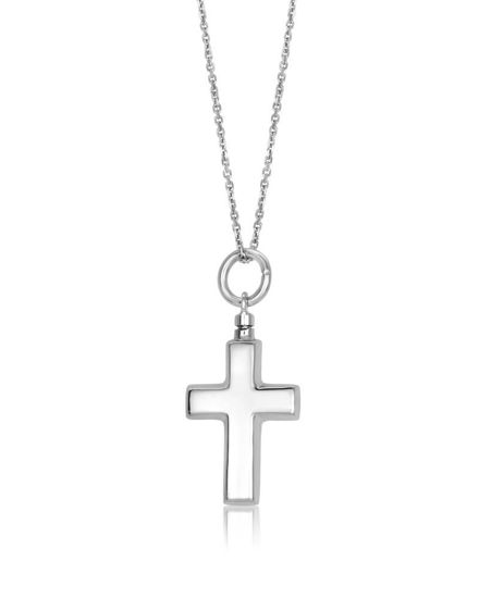 Image sur Urne funéraire croix en argent 925 de la Collection Larus