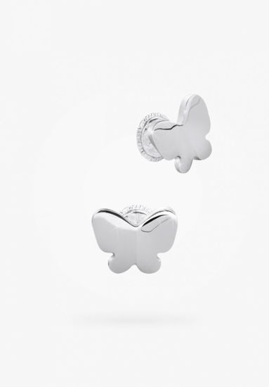 Image sur Boucles d'oreilles papillon en argent 925 de la Collection Bfly