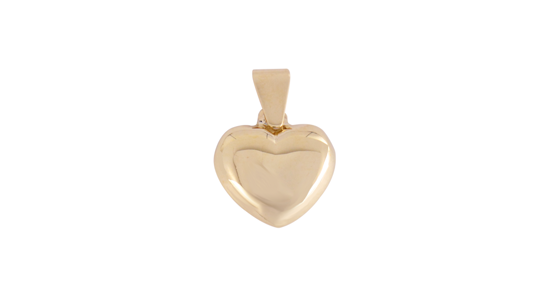 Image sur Pendentif cœur en or jaune