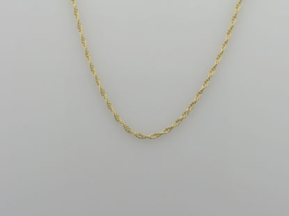 Image de Chaîne Singapour 12" en or jaune 10KT