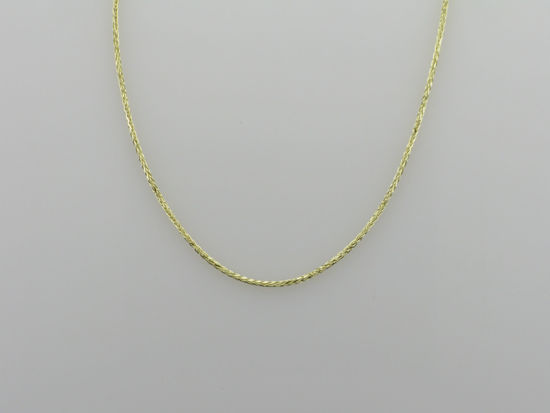 Image sur Chaîne Blé 14" en or jaune 10KT