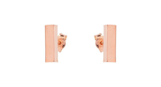 Image sur Boucles d'oreilles en or rose