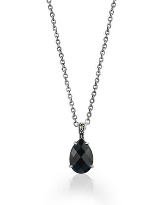 Image de Collier en argent 925 oxydé de la Collection Larus
