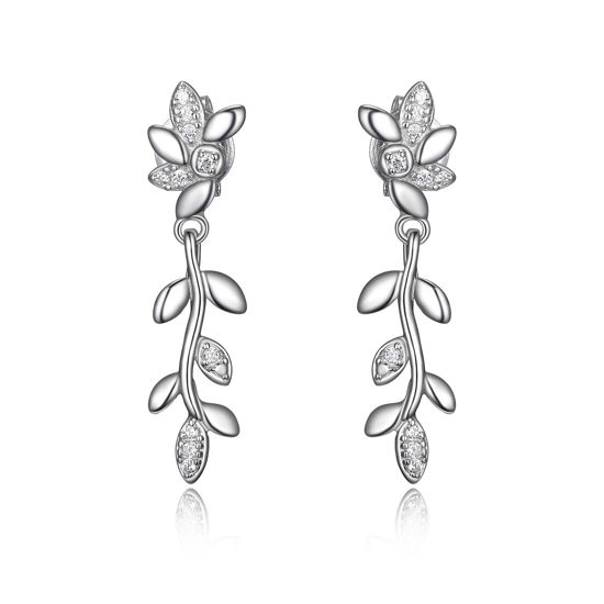 Image sur Boucles d'oreilles R2ALER0000 en argent 925 de la Collection Reign