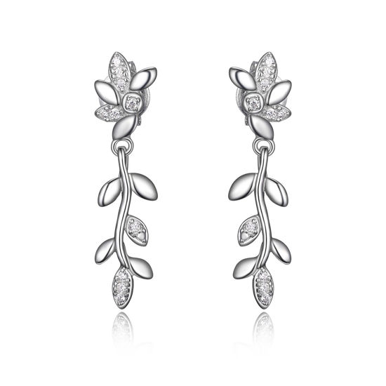 Image sur Boucles d'oreilles R2ALER0000 en argent 925 de la Collection Reign