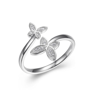 Image de Bague R4APQD00A en argent 925 de la Collection Reign
