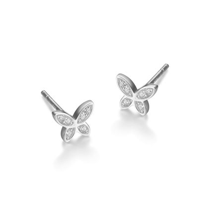 Image de Boucles d'oreilles R2AQS10000 en argent 925 de la Collection Reign