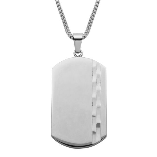 Image sur Collier en acier inoxydable T3X8180124 de la Collection Steelx