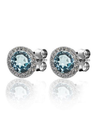 Image de Boucles d'oreilles en argent 925 de la Collection Larus