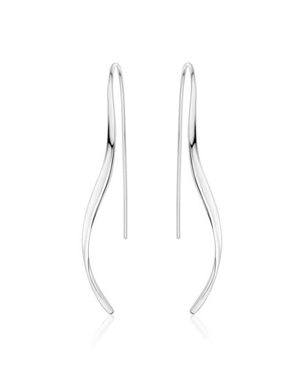 Image sur Boucles d'oreilles en argent 925 de la Collection Larus
