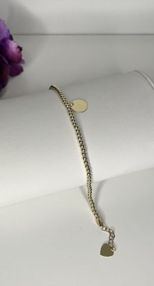 Image de Bracelet de Fantaisie 7 1/2" en or jaune