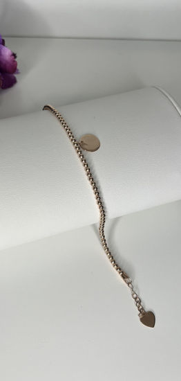 Image sur Bracelet de Fantaisie 7 1/2" en or rose