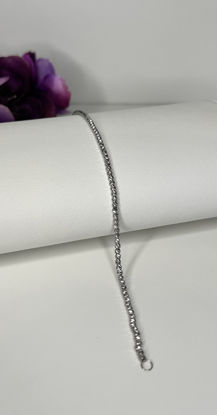 Image de Bracelet de Fantaisie 7 1/4" en or blanc
