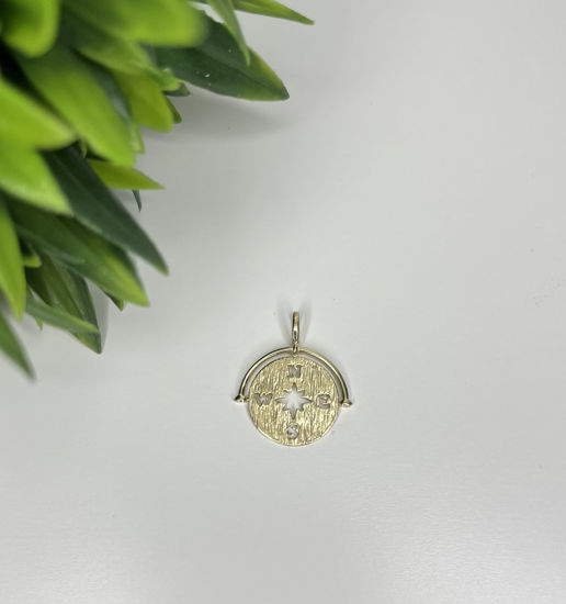 Image sur Pendentif en or jaune