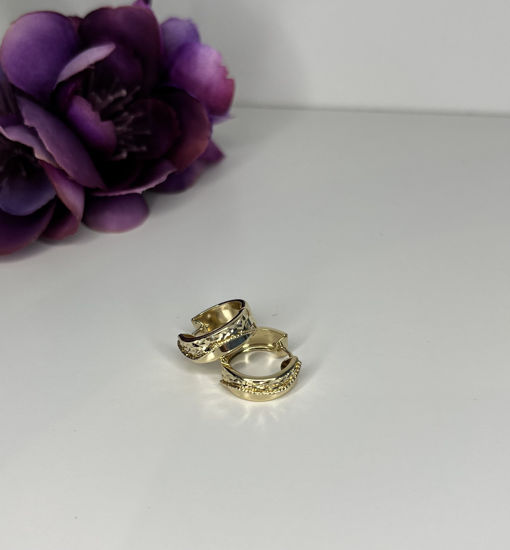 Image sur Boucles d'oreilles en or jaune