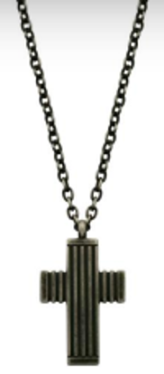 Image de Collier croix en acier inoxydable T3XB580419 de la Collection Steelx