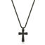 Image de Collier croix en acier inoxydable T3XE240424 de la Collection Steelx