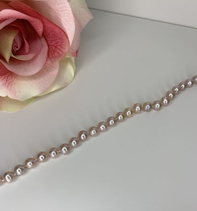 Image de Bracelet de perles d'eau douce teintes 7 1/4"
