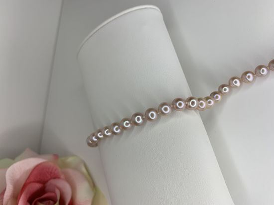 Image sur Bracelet de perles d'eau douce teintes 7 1/4"