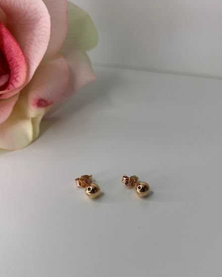 Image sur Boucles d'oreilles en or rose