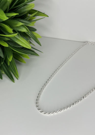 Image sur Chaîne Torsade 16" en argent 925