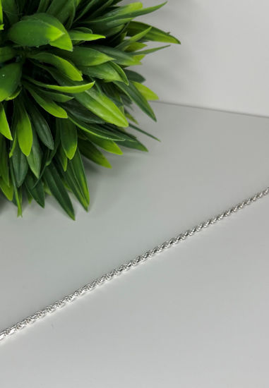 Image sur Bracelet Torsade 7" en argent 925