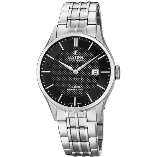 Image sur Montre pour homme argent et noire Festina F20005/4