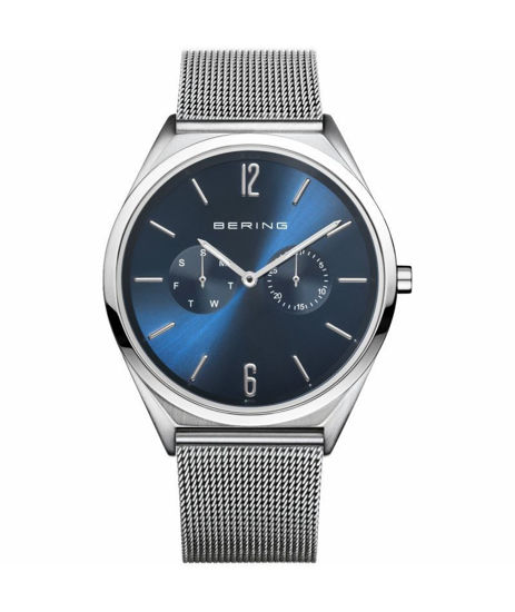 Image sur Montre argent et bleue de la Collection Bering