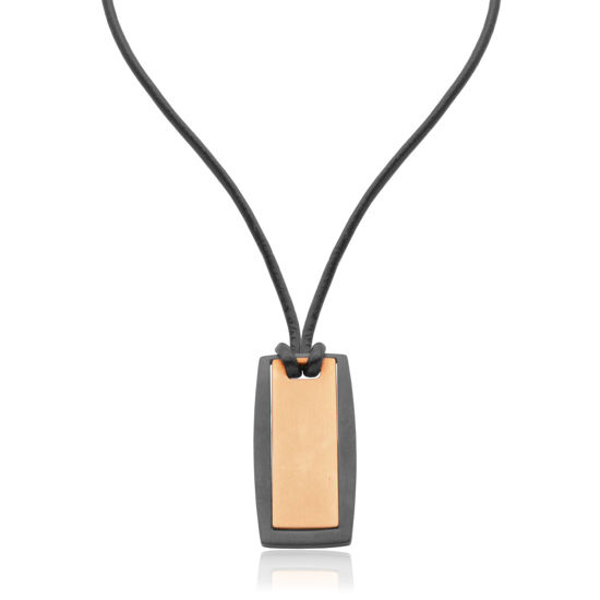 Image sur Collier en acier inoxydable T3XA180420 de la Collection Steelx