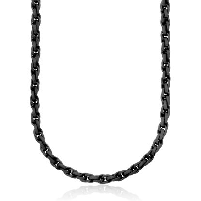 Image de Chaîne en acier inoxydable noir T0XG970424 de la Collection Steelx