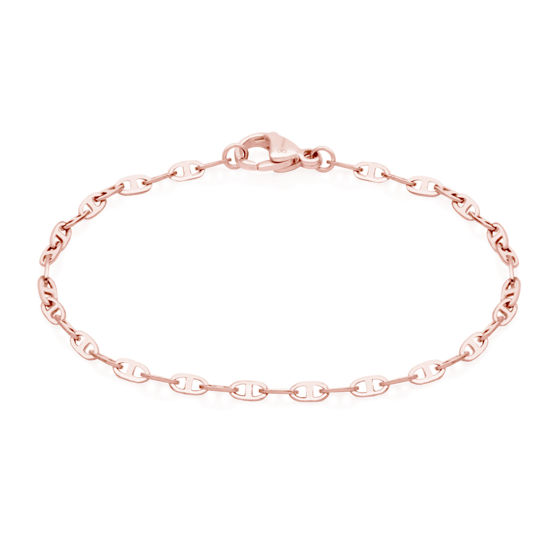 Image sur Chaîne de cheville en acier inoxydable rosé T1XF230390 de la Collection Steelx