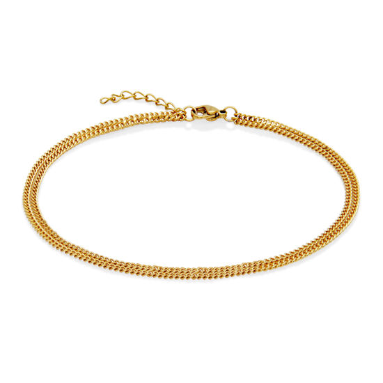 Image sur Chaîne de cheville en acier inoxydable or T1XF950290 de la Collection Steelx