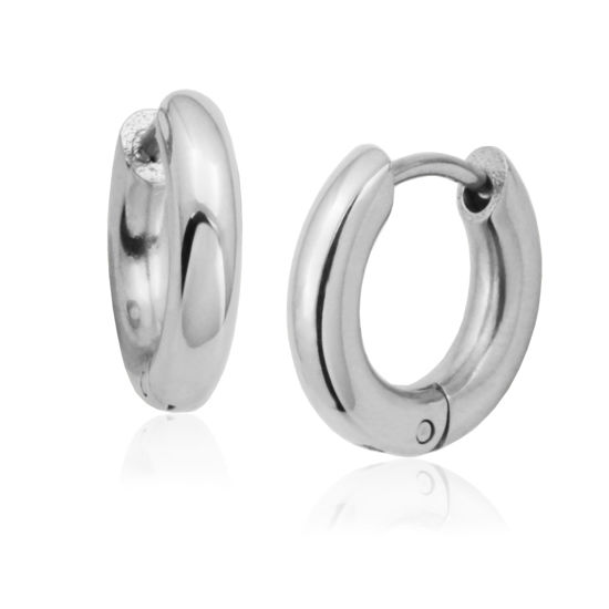 Image sur Boucles d'oreilles en acier inoxydable T2XE120180 de la Collection Steelx