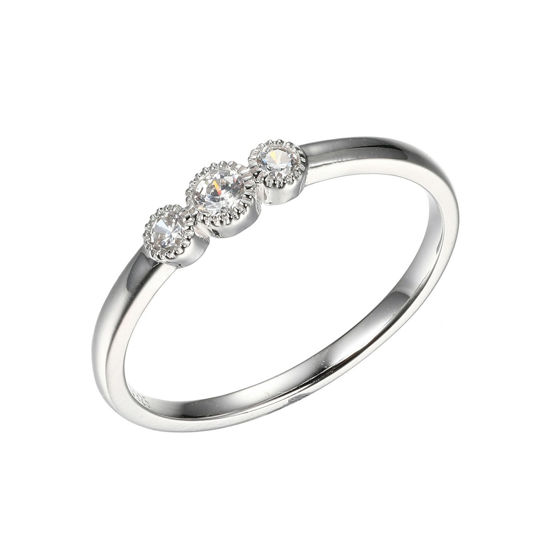 Image sur Bague R4APE200A en argent 925 de la Collection Reign