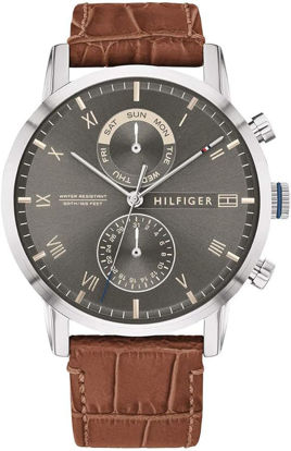 Image de Montre avec bracelet en cuir Tommy Hilfiger