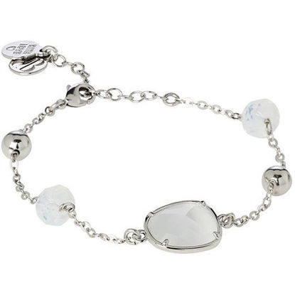 Image de Bracelet en acier inoxydable avec cristaux Swarovski - MI/BR06