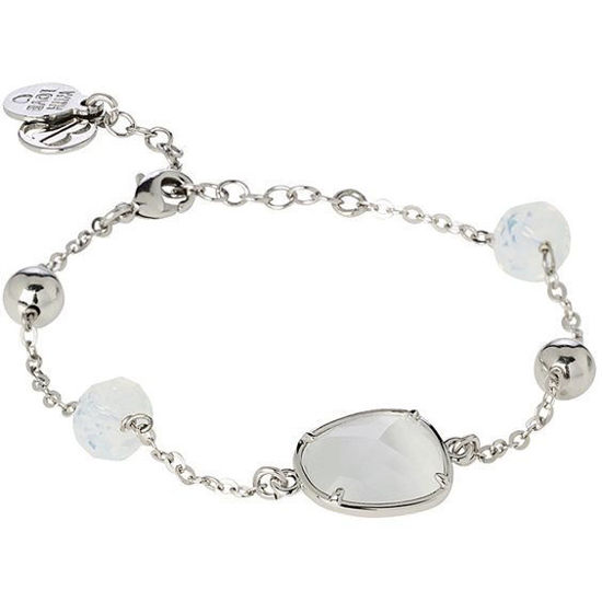 Image sur Bracelet en acier inoxydable avec cristaux Swarovski - MI/BR06