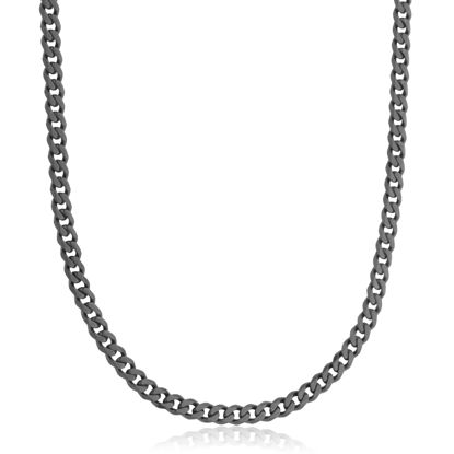 Image de Chaîne en acier inoxydable noir T0XA370424 de la Collection Steelx