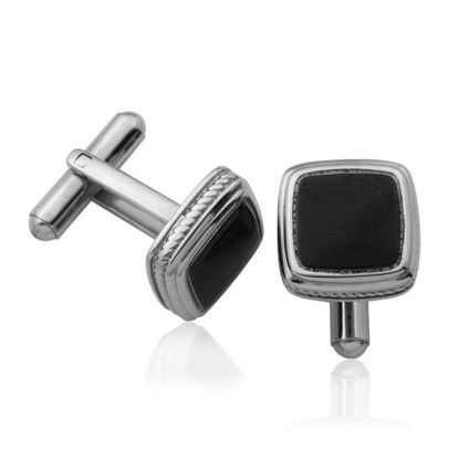 Image de Boutons de manchette en acier inoxydable T5XC190100 de la Collection Steelx