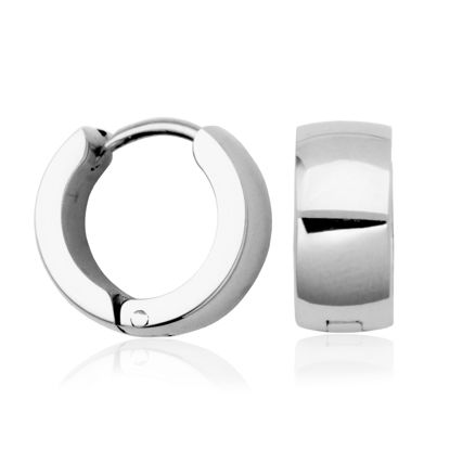 Image de Boucles d'oreilles en acier inoxydable T2XG070100 de la Collection Steelx